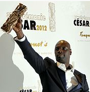 Omar Sy et son César
